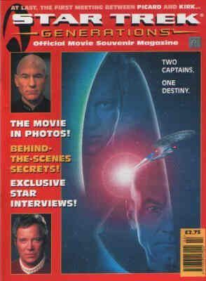 OFFICIAL MOVIE MAGAZINES magazine side cover  1994